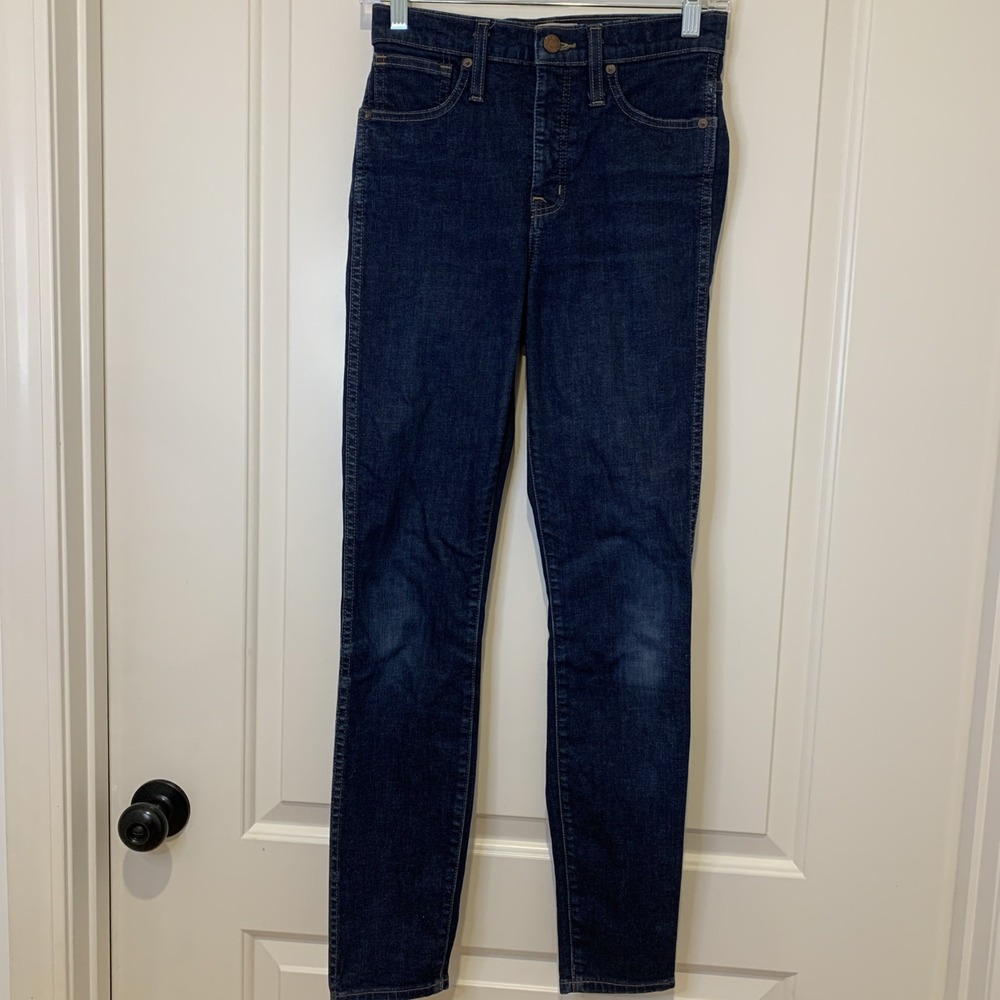Madewell 10" High- Rise Skinny Dark Wash Women's 25 Jeans
